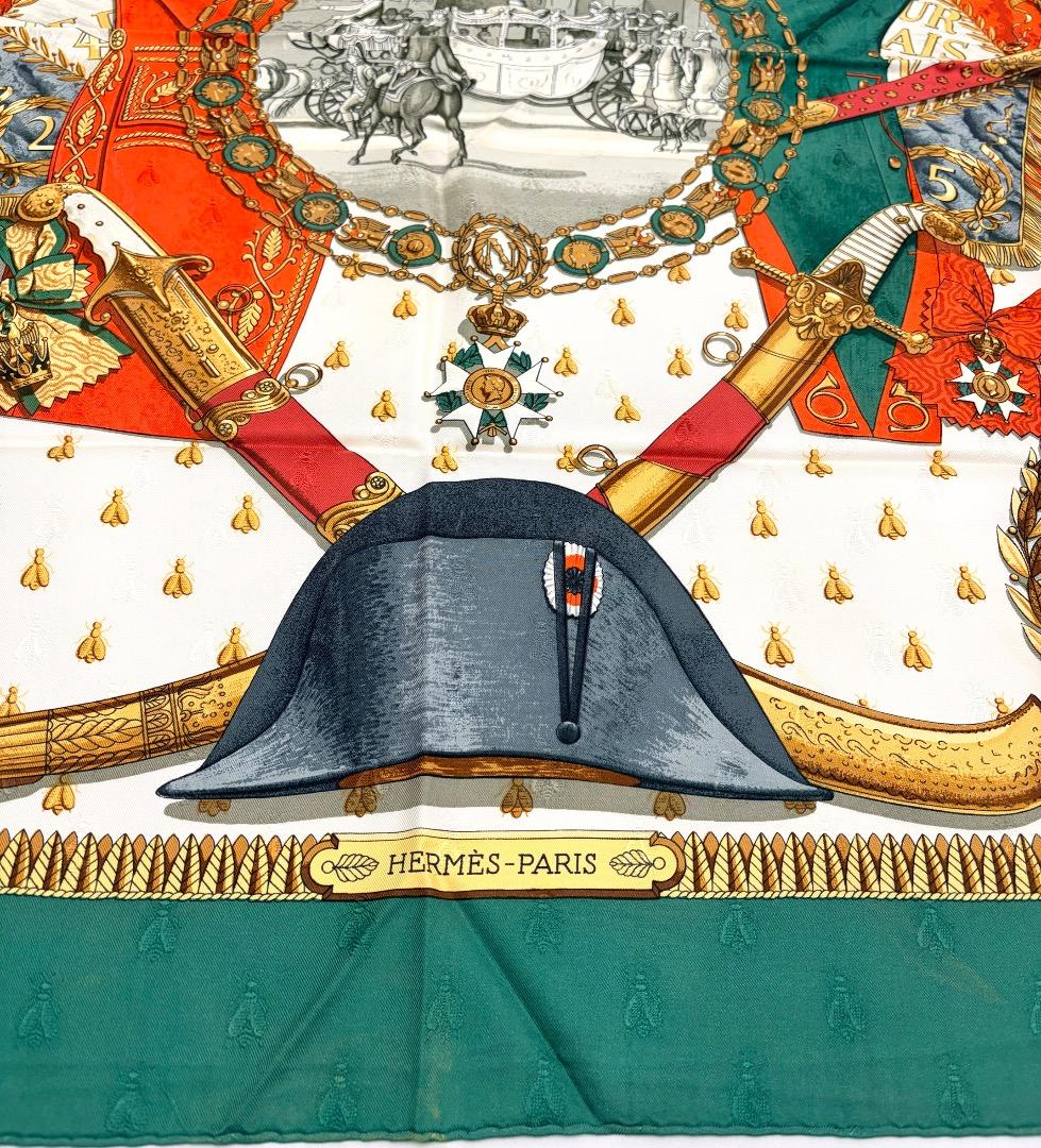 HERMES エルメス　カレ90 NAPOLEON ナポレオン