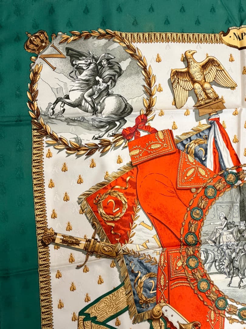 HERMES エルメス　カレ90 NAPOLEON ナポレオン