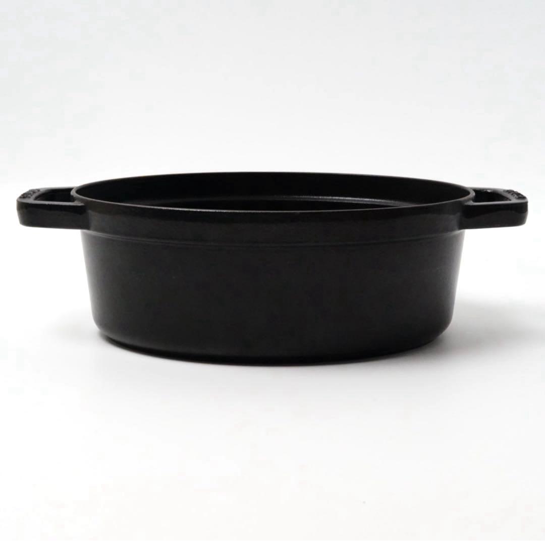 【美品】ストウブ staub ピコココット オーバル 27cm ブラック