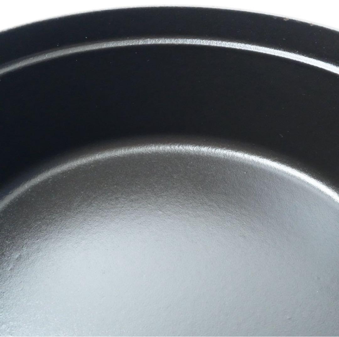【美品】ストウブ staub ピコココット オーバル 27cm ブラック
