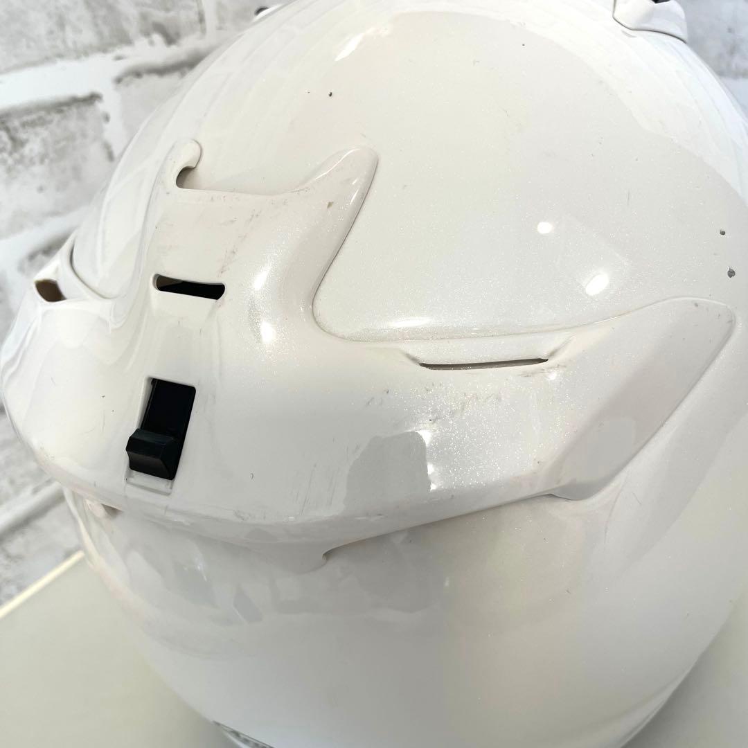 【Arai 】アライ　クワンタム-Ｊ　フルフェイスヘルメット 57.58cm 白