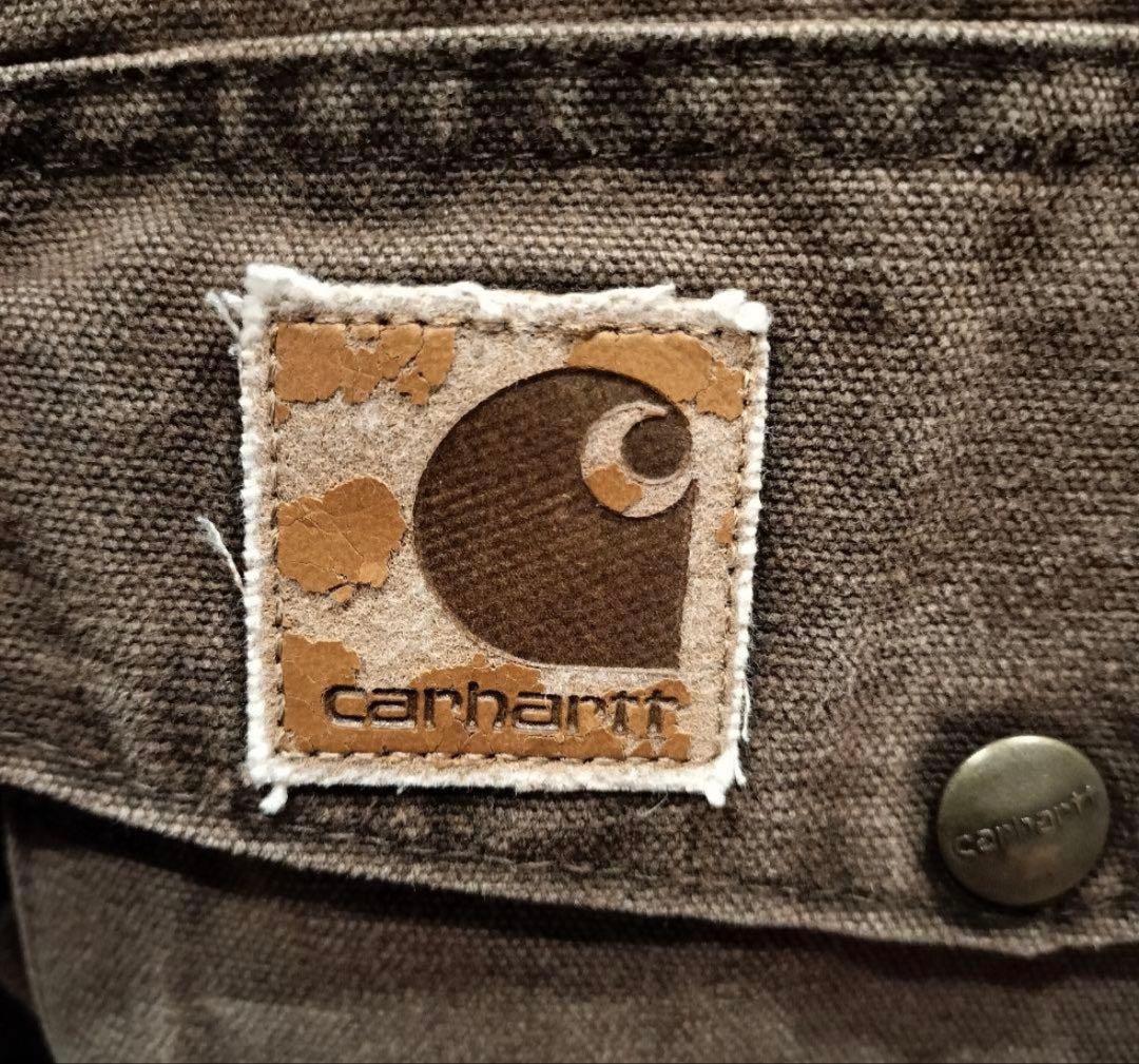 90s Carhartt カーハート ダックジャケット XL ブラウン 古着