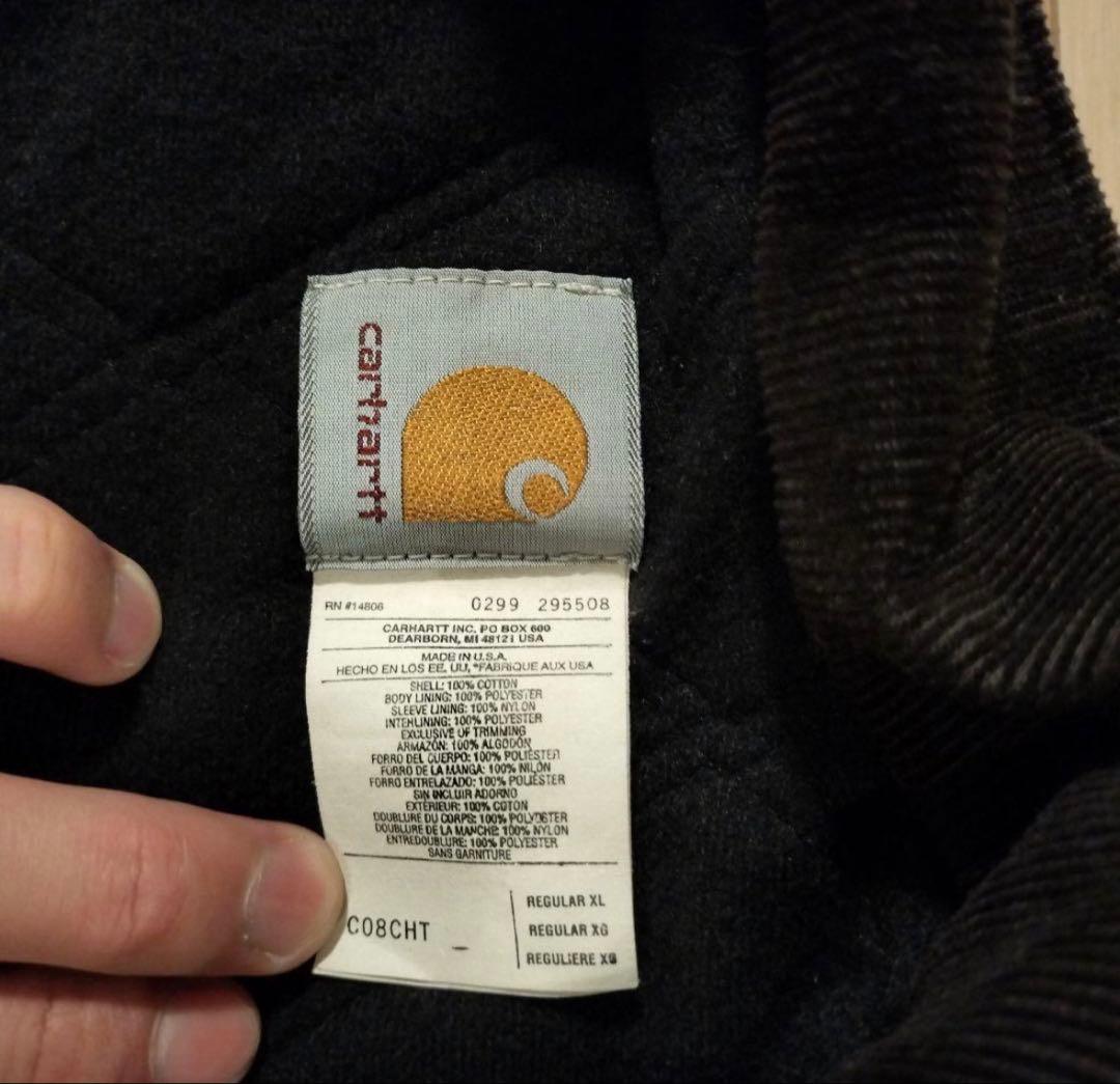 90s Carhartt カーハート ダックジャケット XL ブラウン 古着