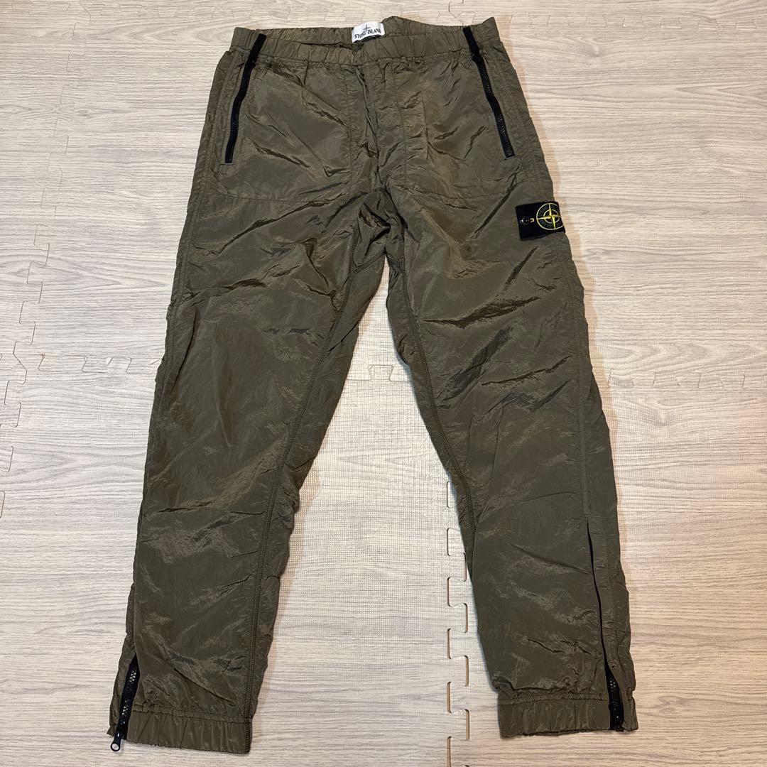 STONE ナイロンパンツ サイズL カーキ