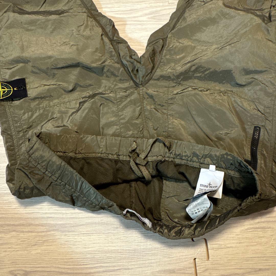 STONE ナイロンパンツ サイズL カーキ