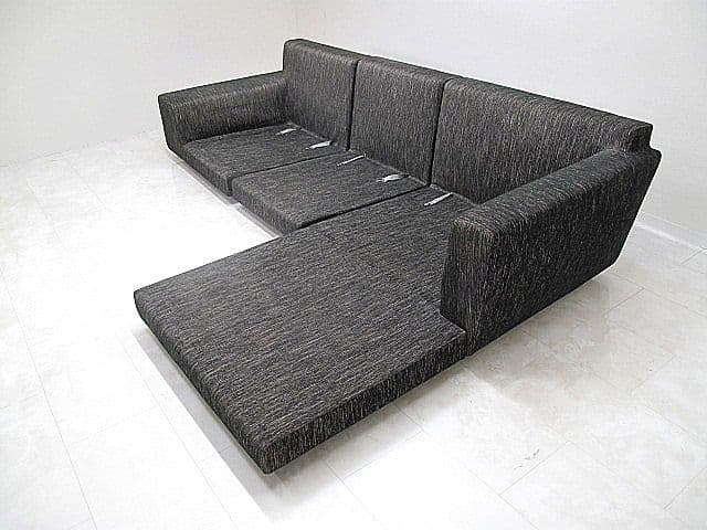 NOYES/ノイエス　「ニューシュガー」カウチソファ 　3人掛けソファ