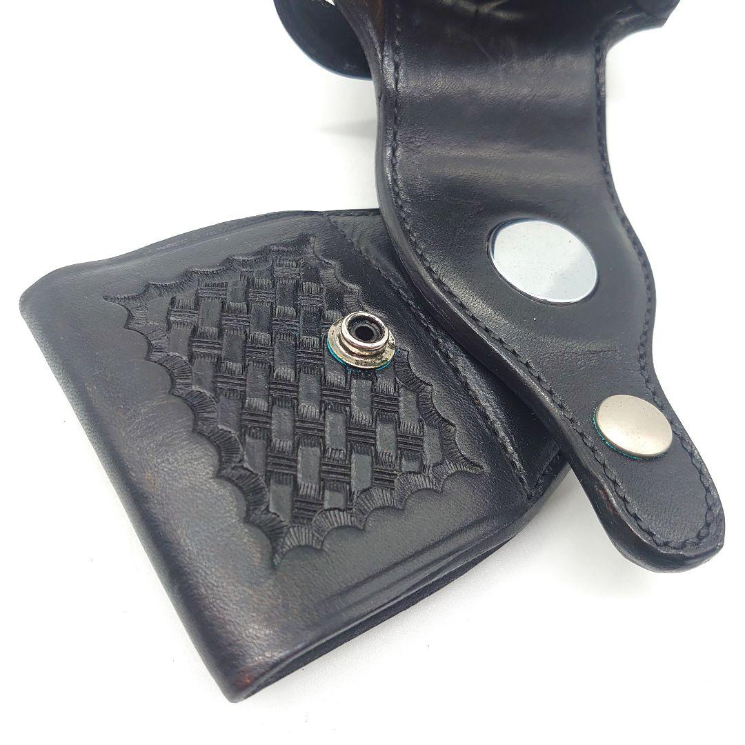 BIANCHI #104M レザー バスケットウェーブ ホルスター