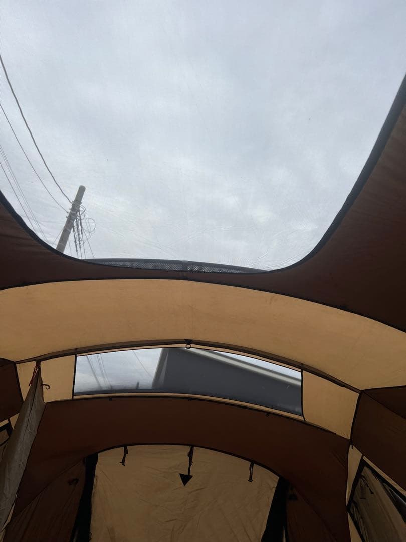 コールマン　コクーン3完品！オプションクリアウォール付属！　3年未満１０回以下！