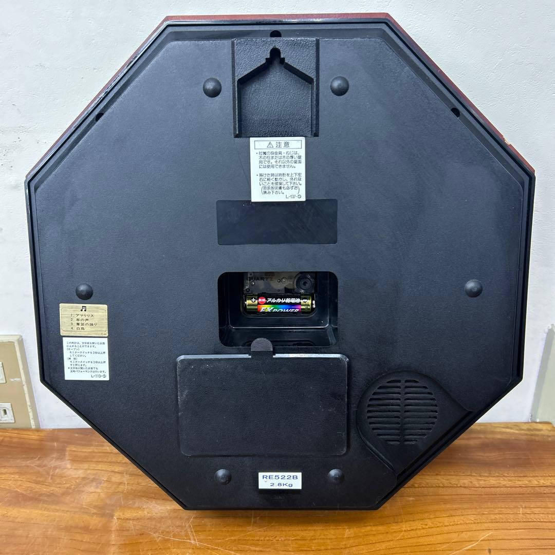 SEIKO セイコー からくり時計パペット Puppet アナログ掛時計 日本製