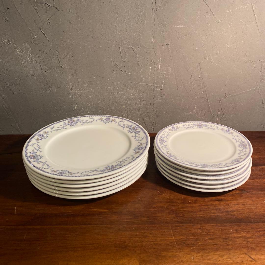 Noritake デッドストック 9693ローレライ 大小皿12枚セット