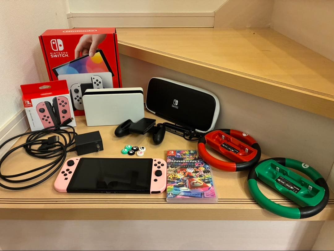 【おまけ付き】Nintendo SWITCH 有機EL&マリオカート8デラックス