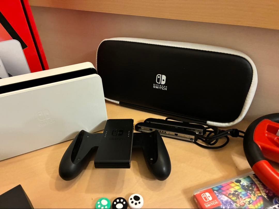 【おまけ付き】Nintendo SWITCH 有機EL&マリオカート8デラックス