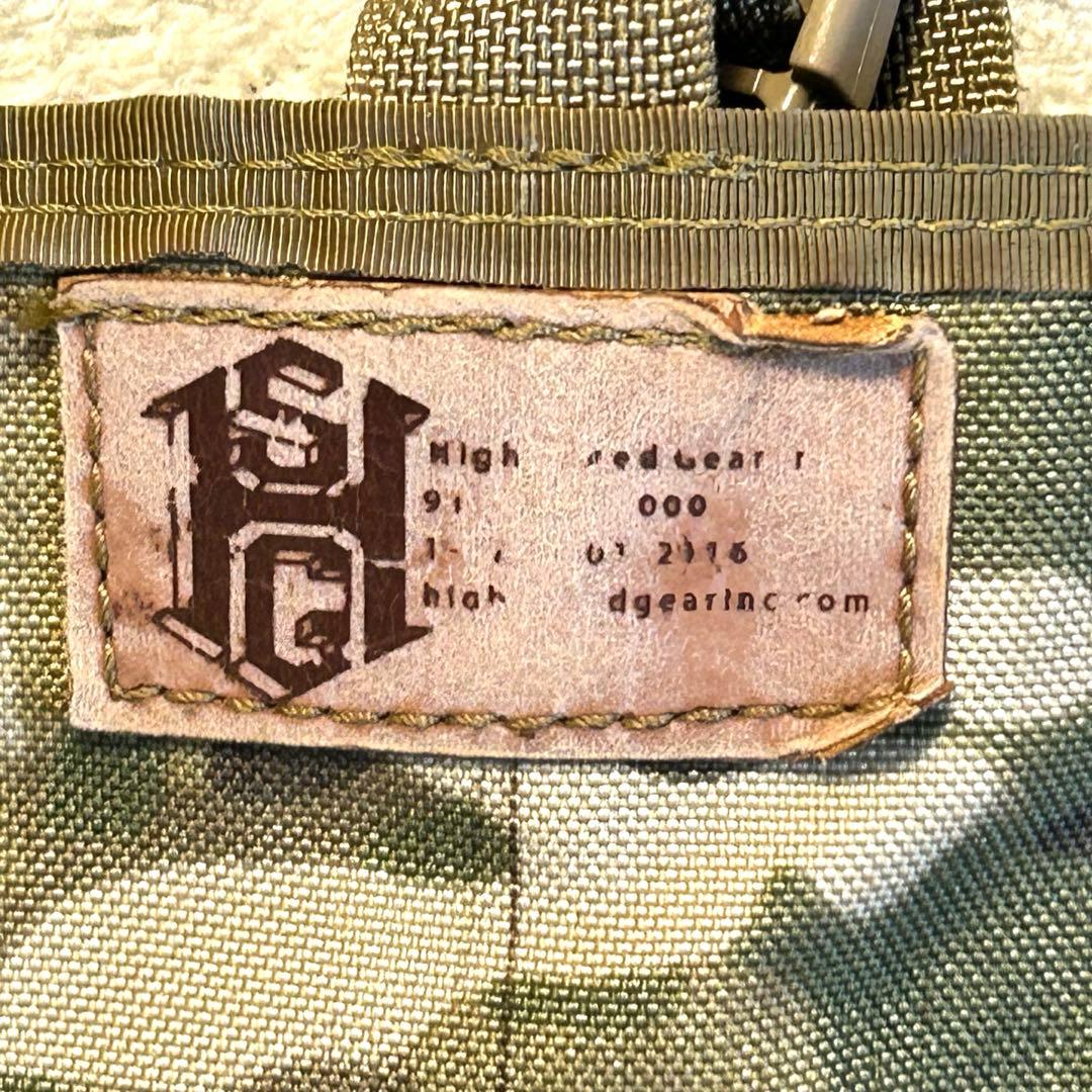 【実物 美品 迷彩色】HSGI ハイスピードギア ウォーロード チェストリグ