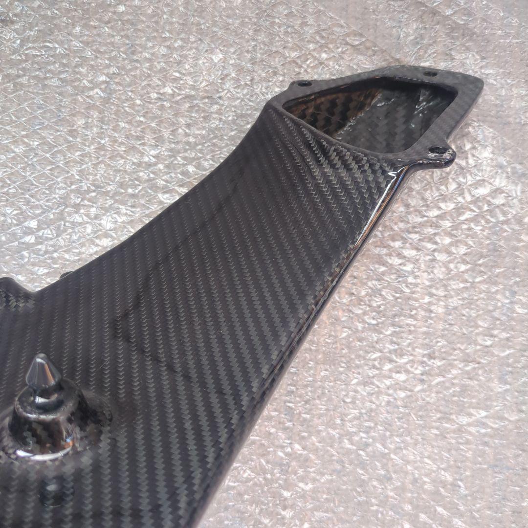 カワサキ　ニンジャ　H2 ドライカーボンラムエアダクトカバー