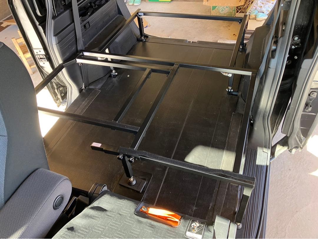 【mauloa様限定】MGR製N-VAN ベッドキットレザー　延長キット付属