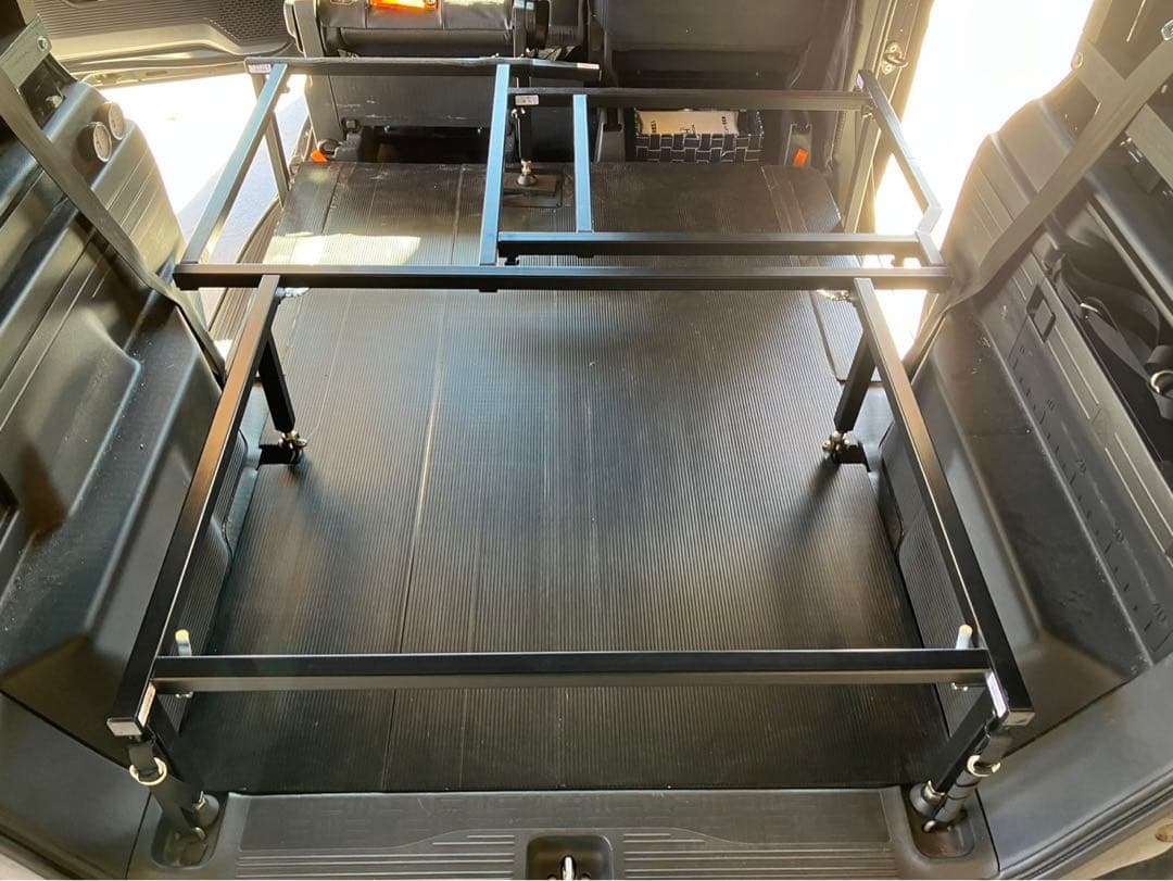 【mauloa様限定】MGR製N-VAN ベッドキットレザー　延長キット付属