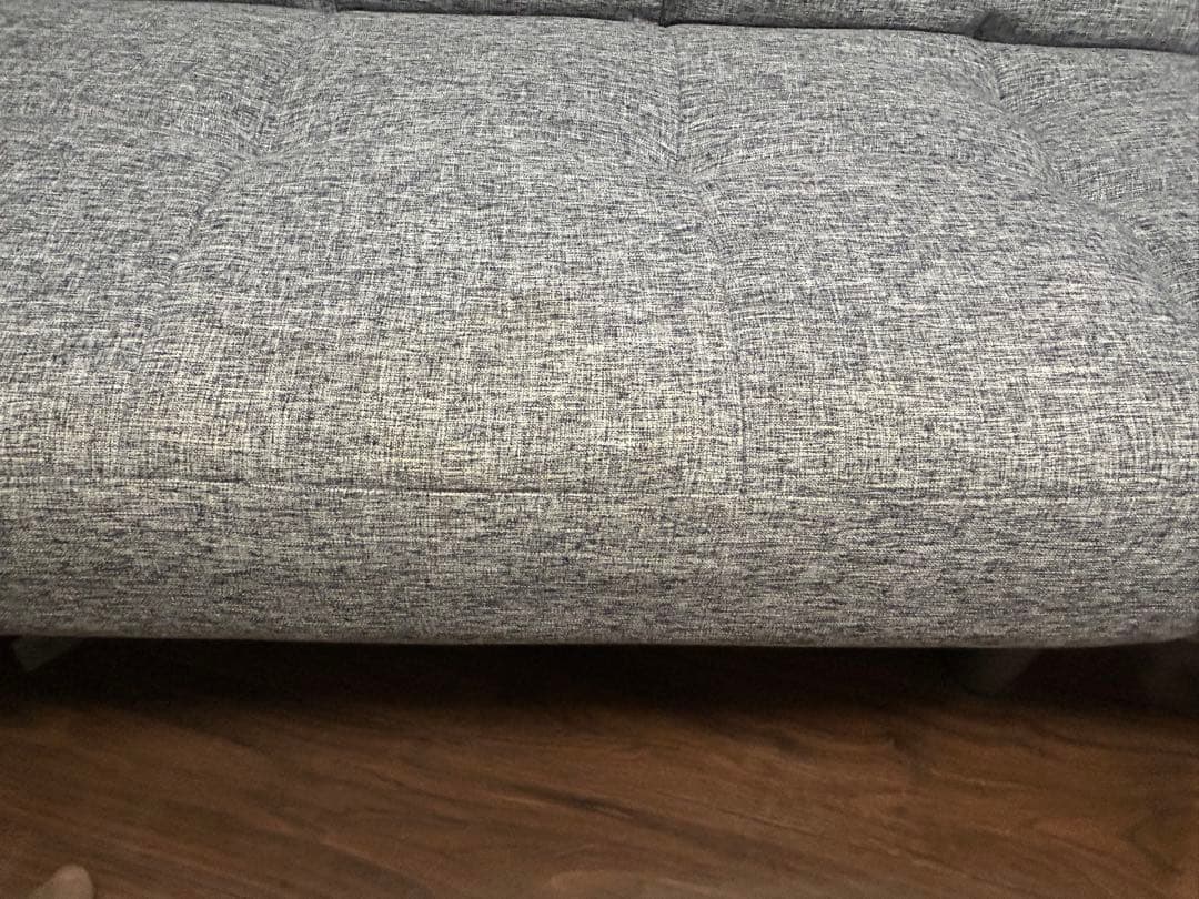 Y代官ニトリ　グレー ソファベッド幅183cm 直接引取　杉並区阿佐ヶ谷