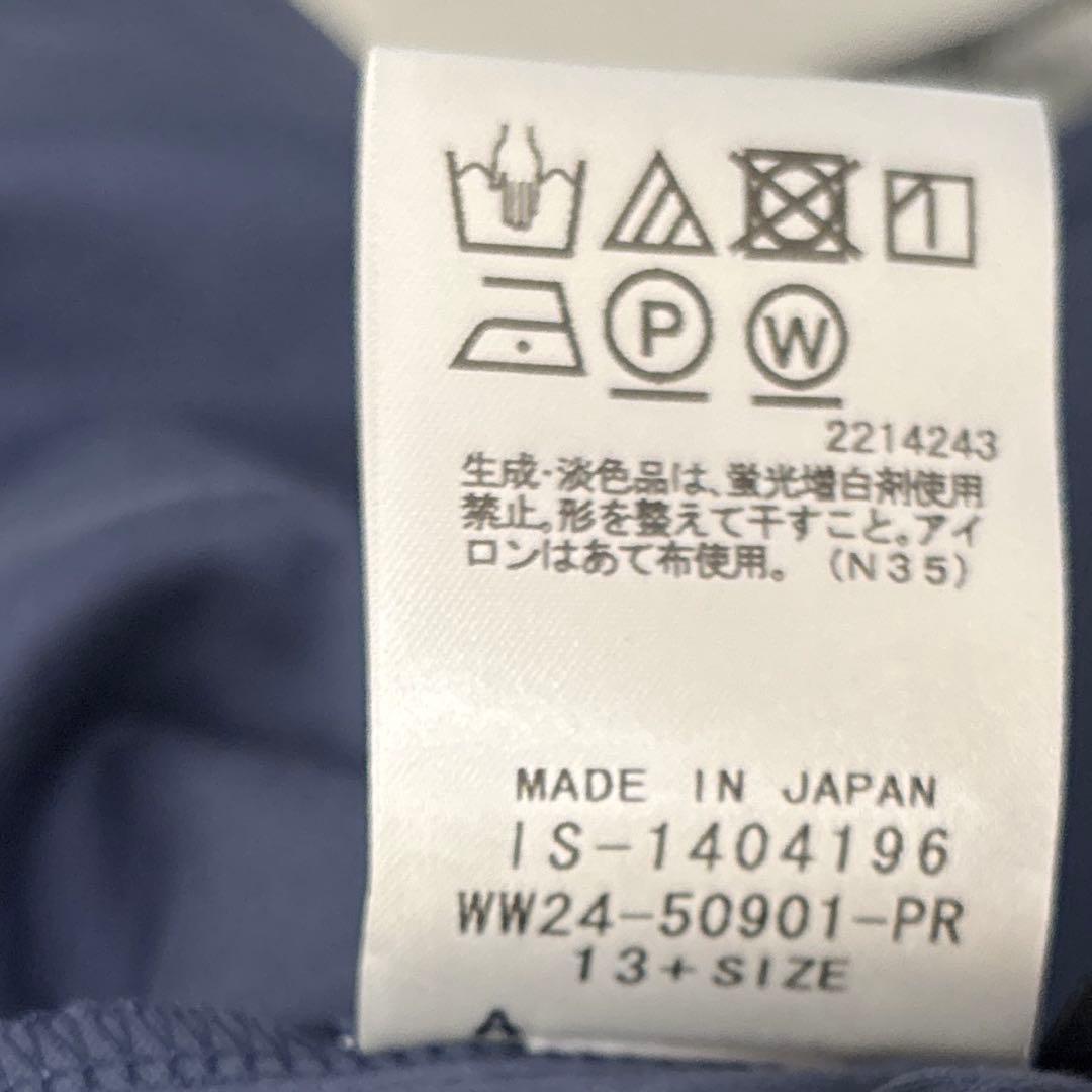 【新品】定価31,900円　レリアン　シアーレースプルオーバー　ネイビー　13＋