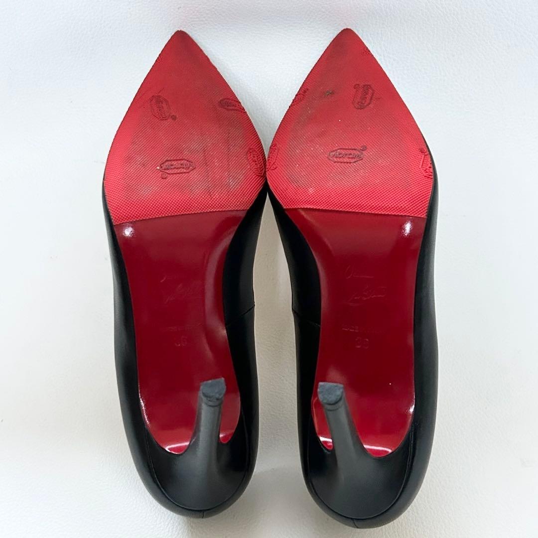 美品✨クリスチャンルブタン NEW DECOLTISSIMO 100 ブラック