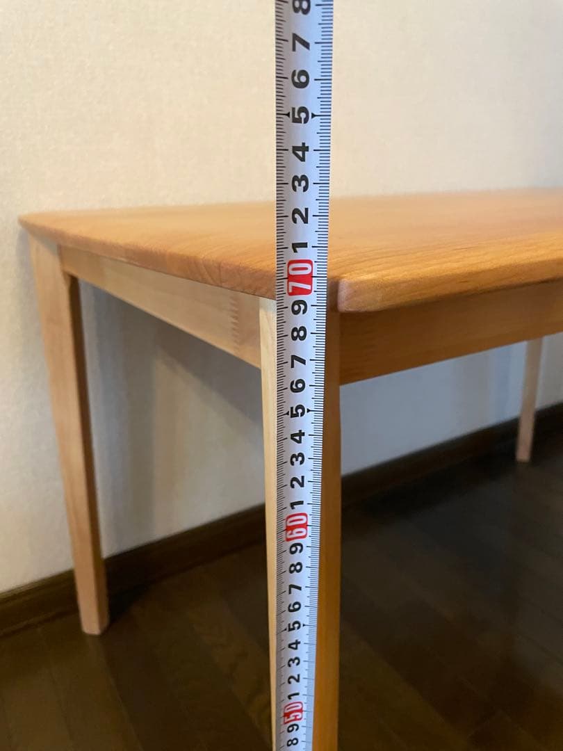 ニトリ　ダイニングテーブル　アルナス　120×80