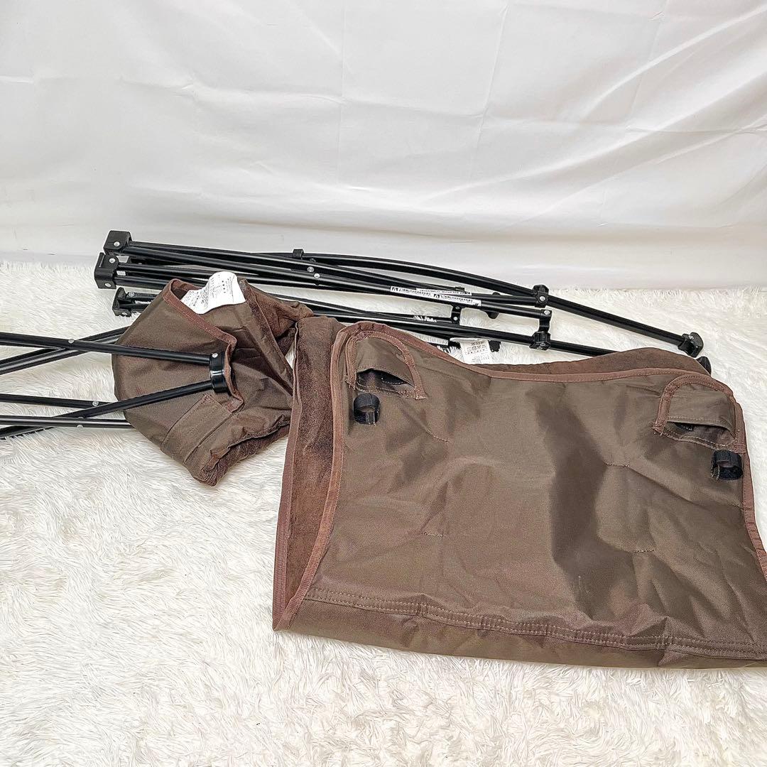 【美品】ニトリ　バタフライチェア ハイバック＆折りたたみスツール