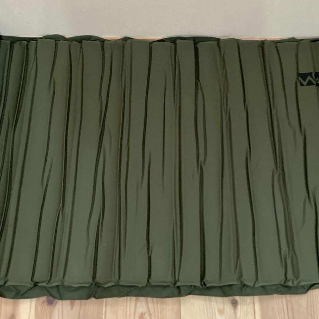 WAQ リラクシングキャンプマット 厚手 10cm シングル　専用シーツ付き