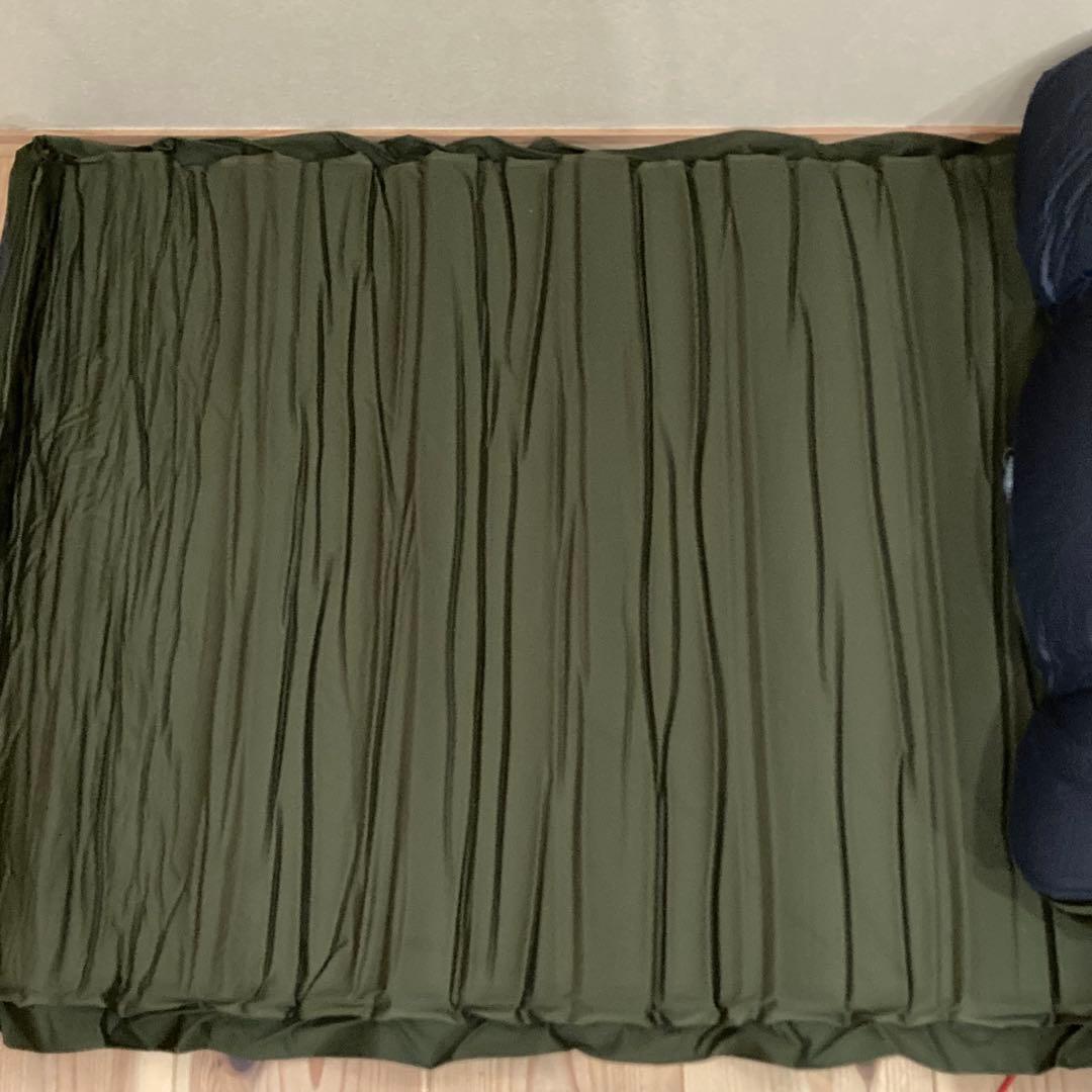 WAQ リラクシングキャンプマット 厚手 10cm シングル　専用シーツ付き