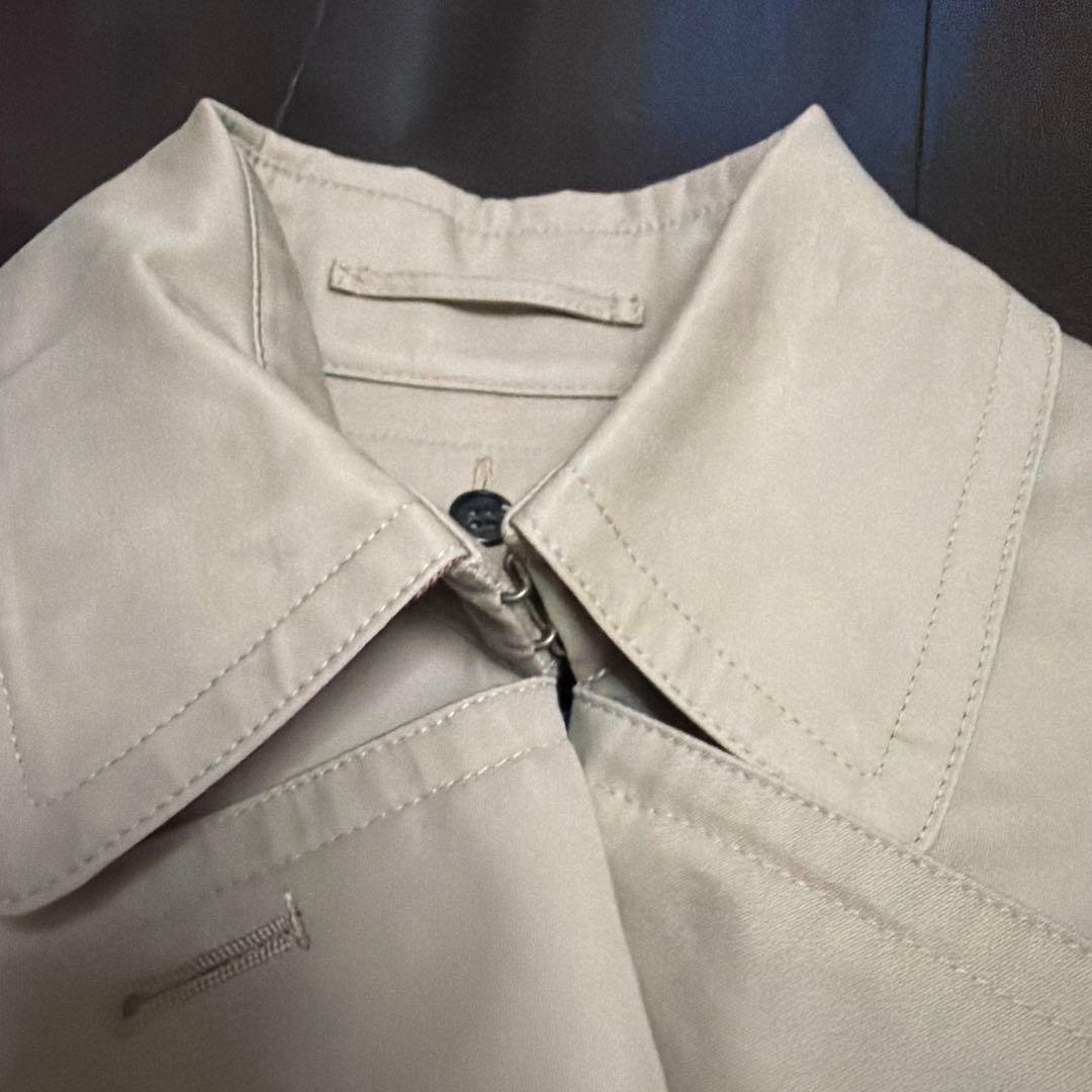 ブルーレーベル クレストブリッジ ベージュ ダブルブレスト トレンチコート