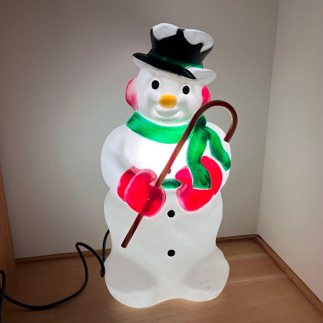 スノーマン　ガーデンライト　クリスマス　雪だるま　イルミネーション　屋外仕様