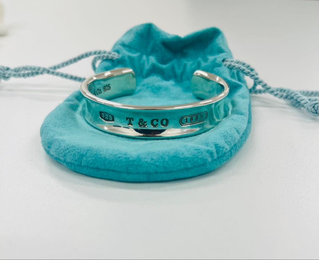 Tiffany & Co. 1837 ナローカフ バングル ブレス 925