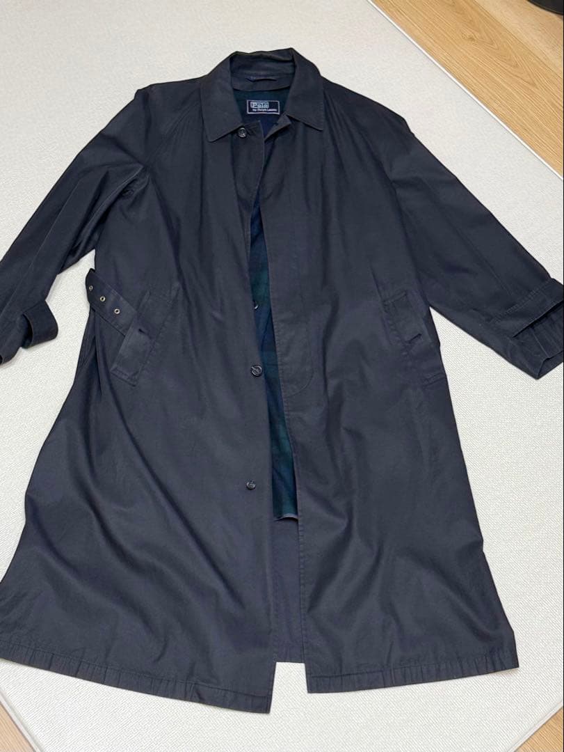 ラルフローレン　トレンチコート　ブラック　インナー付き