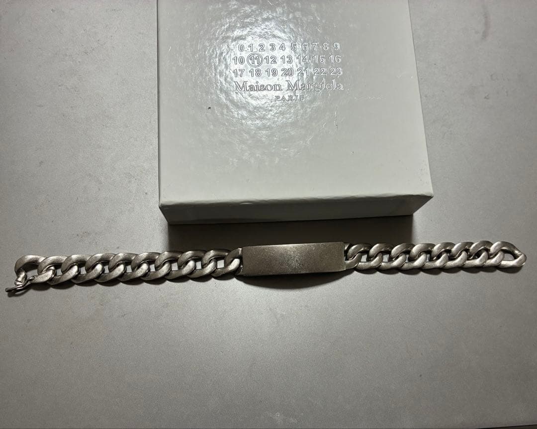 Maison Margiela IDブレスレット05シルバー メゾンマルジェラ