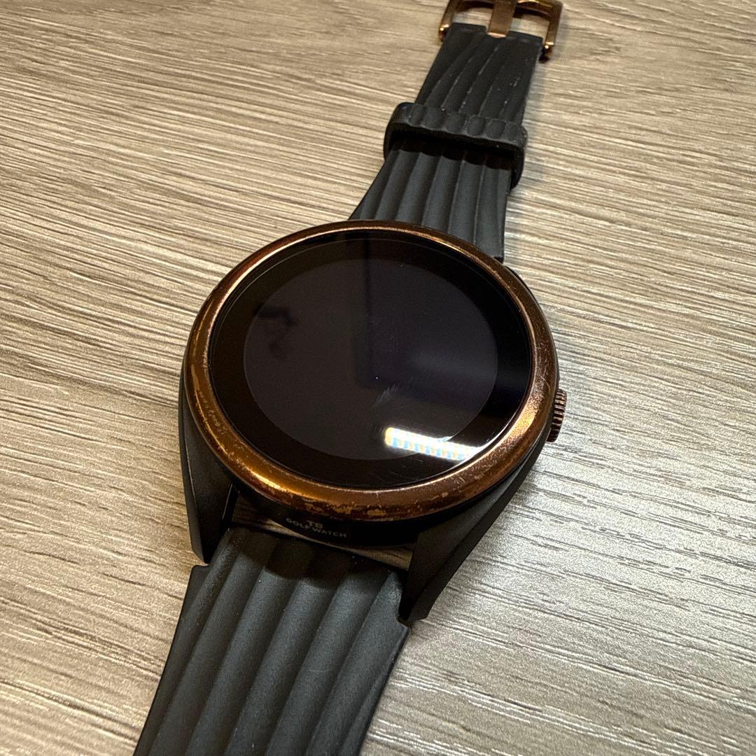 ボイスキャディ T8 VOICE CADDIE ブロンズ　希少モデル　ゴルフ時計