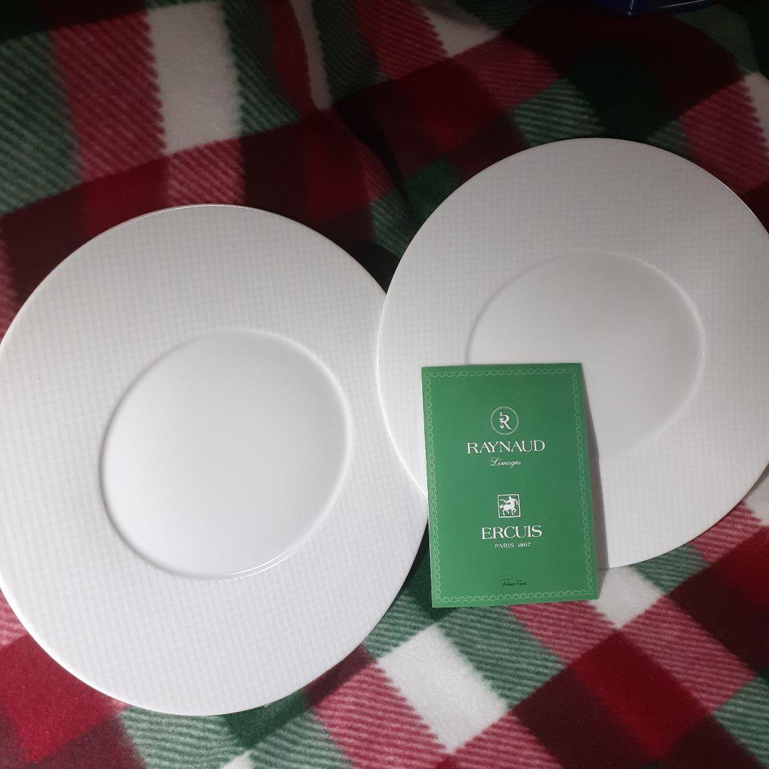 エルキューイ　オマージュ　ビッフェプレート枚セット　27㎝2枚セット　27㎝