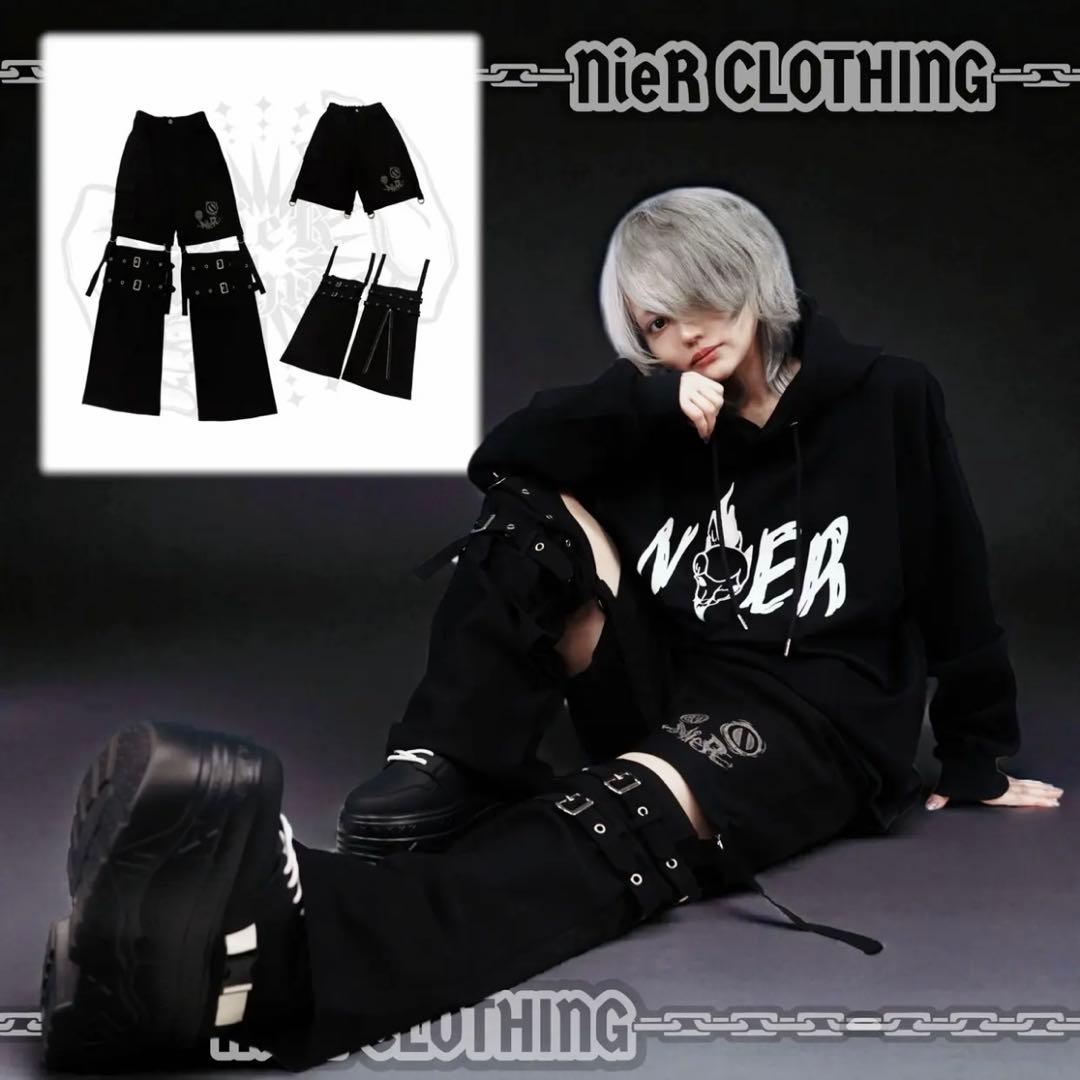 NieR 高品質 STRAP BUCKLE 3WAY PANTS【FACE
