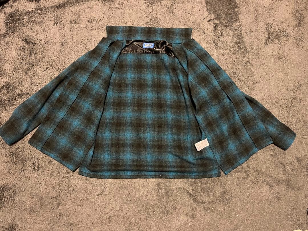 バックナンバー　ウールミックスオープンカラーシャツボードシャツPENDLETON