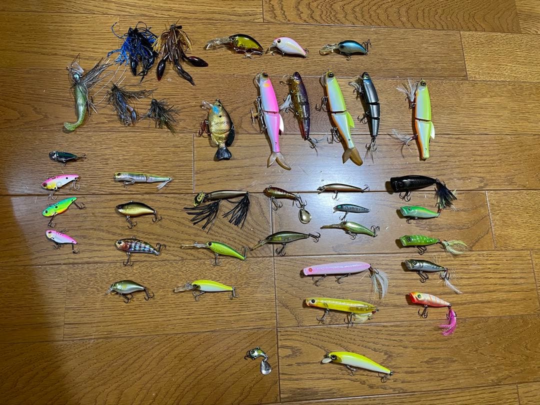 バス釣り引退セット（写真全部）※新品多数※