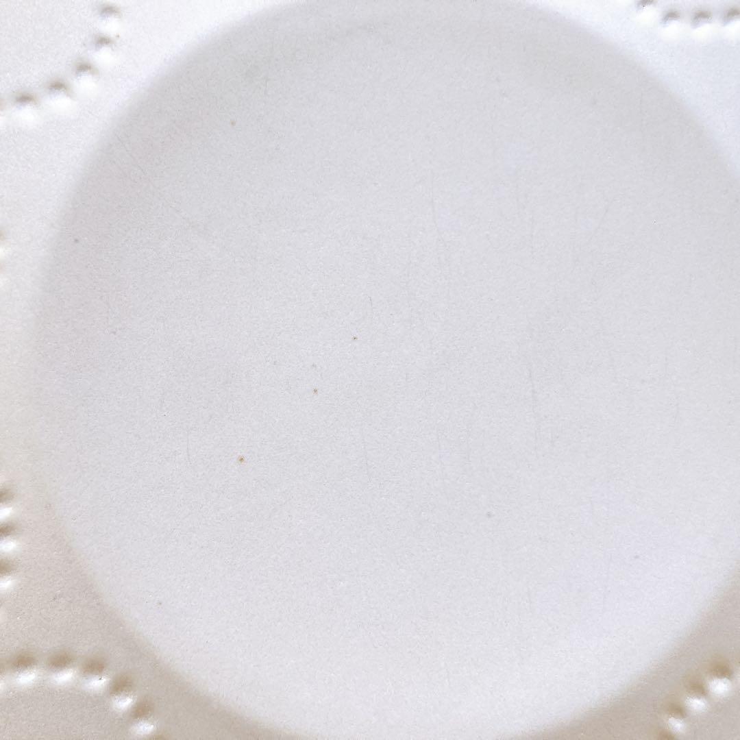 【新品未使用】 ミナペルホネン タンバリン ホワイト ペアプレート Lサイズ