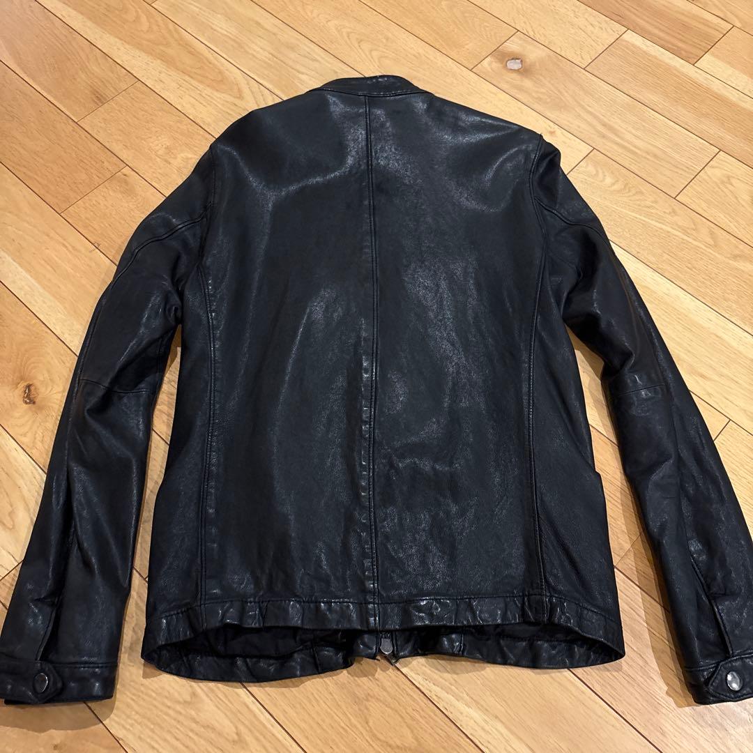 トゥモローランド　黒 レザー ライダースジャケット　M