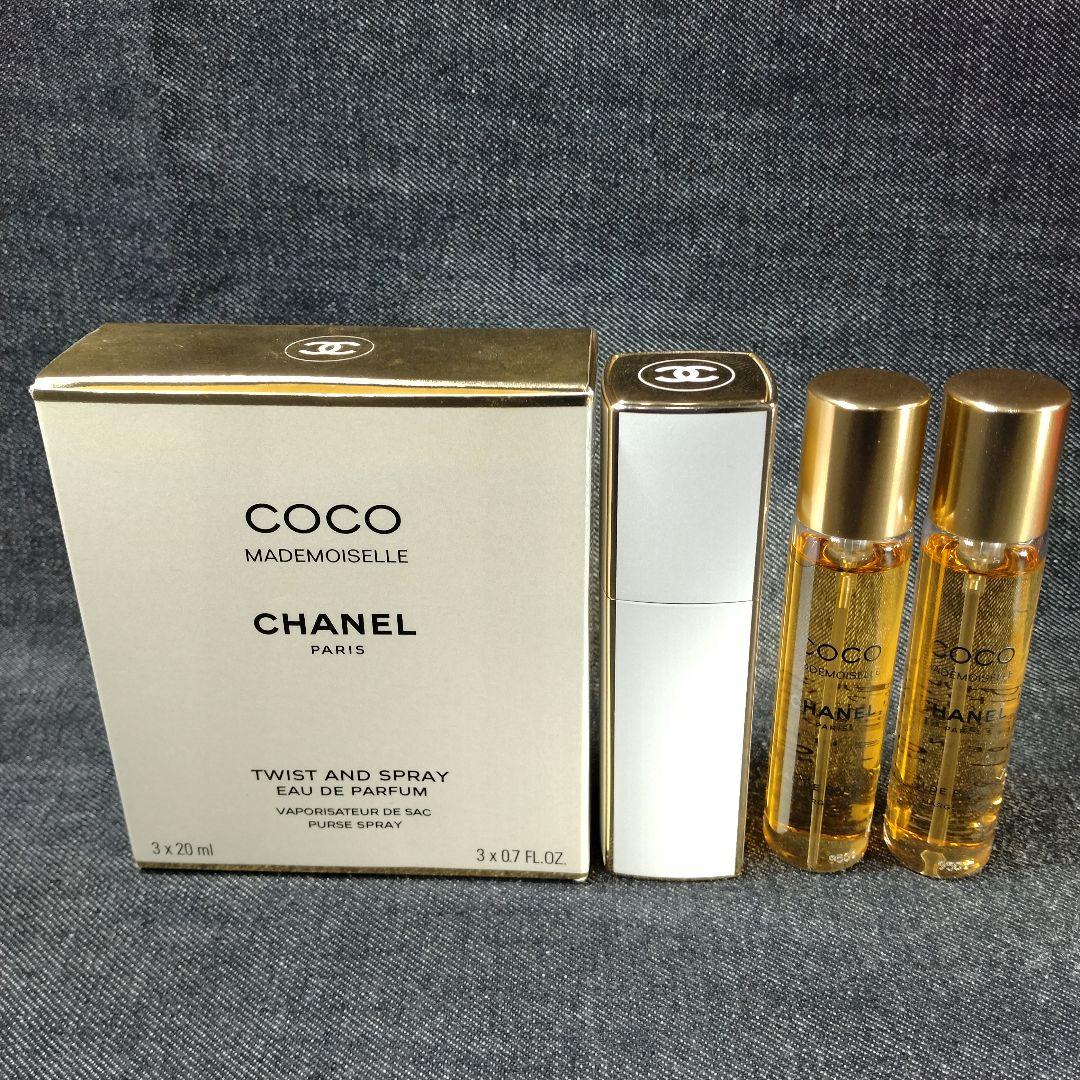 ☆CHANEL シャネル ココマドモアゼル　ツィスト&スプレイ 20ml×3本☆