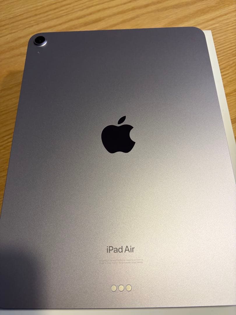 iPad Air M2 Wi-Fi 128GB パープル　バッテリー100%