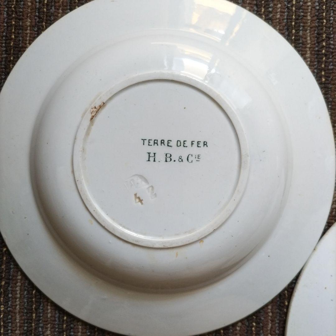 steez様【アンティーク】ショワジー・ル・ロワ　H.B.&Cie　スープ皿