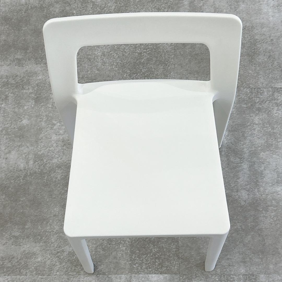 【美品】 ENOTS ミニマルチェア 2脚セット ホワイト 岩谷マテリアル