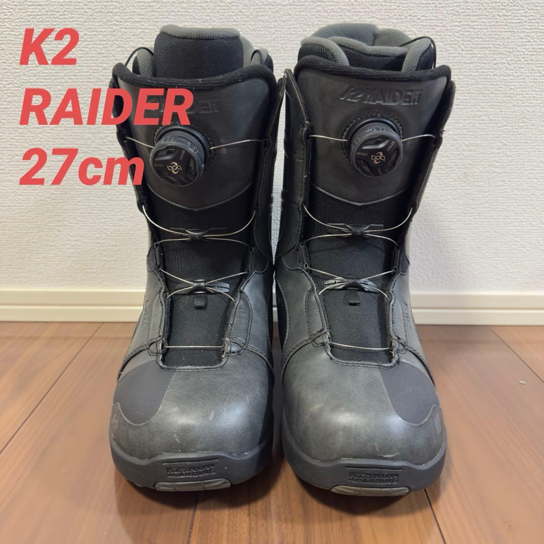K2 Raider スノーボードブーツ ブラック 27cm