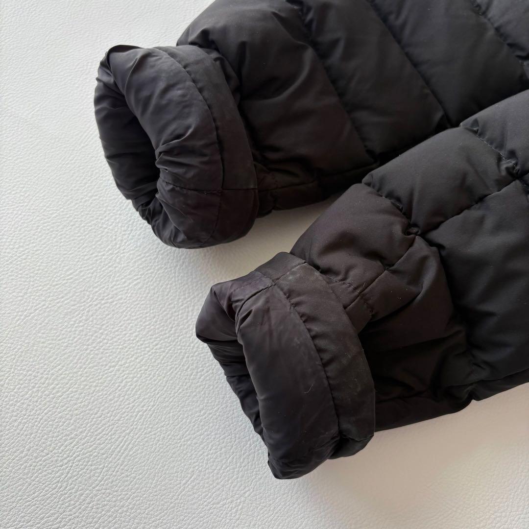 高級ダウン＊ピレネックス スプートニック ロング ソフト 黒 36