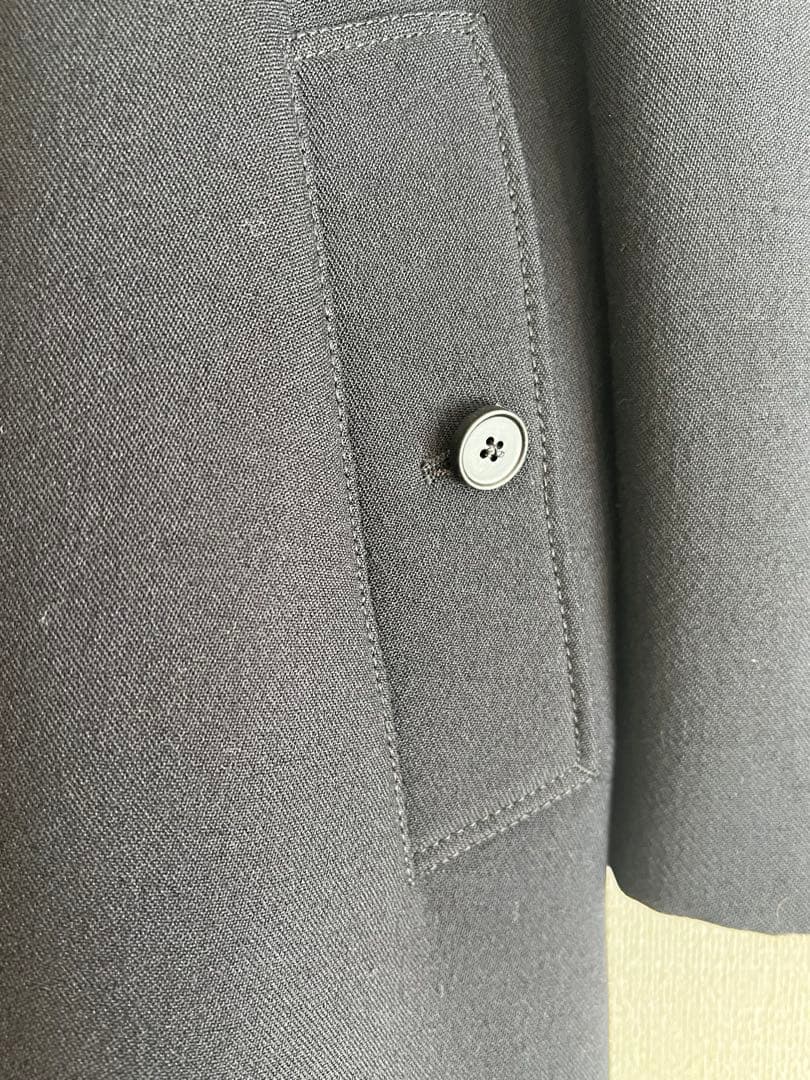 ジャケット・アウター Maison Margiela Black Wool Coat size 36