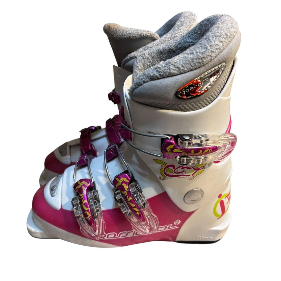 ジュニアスキーセット　ロシニョール　120cm 20-20.5cmブーツ付