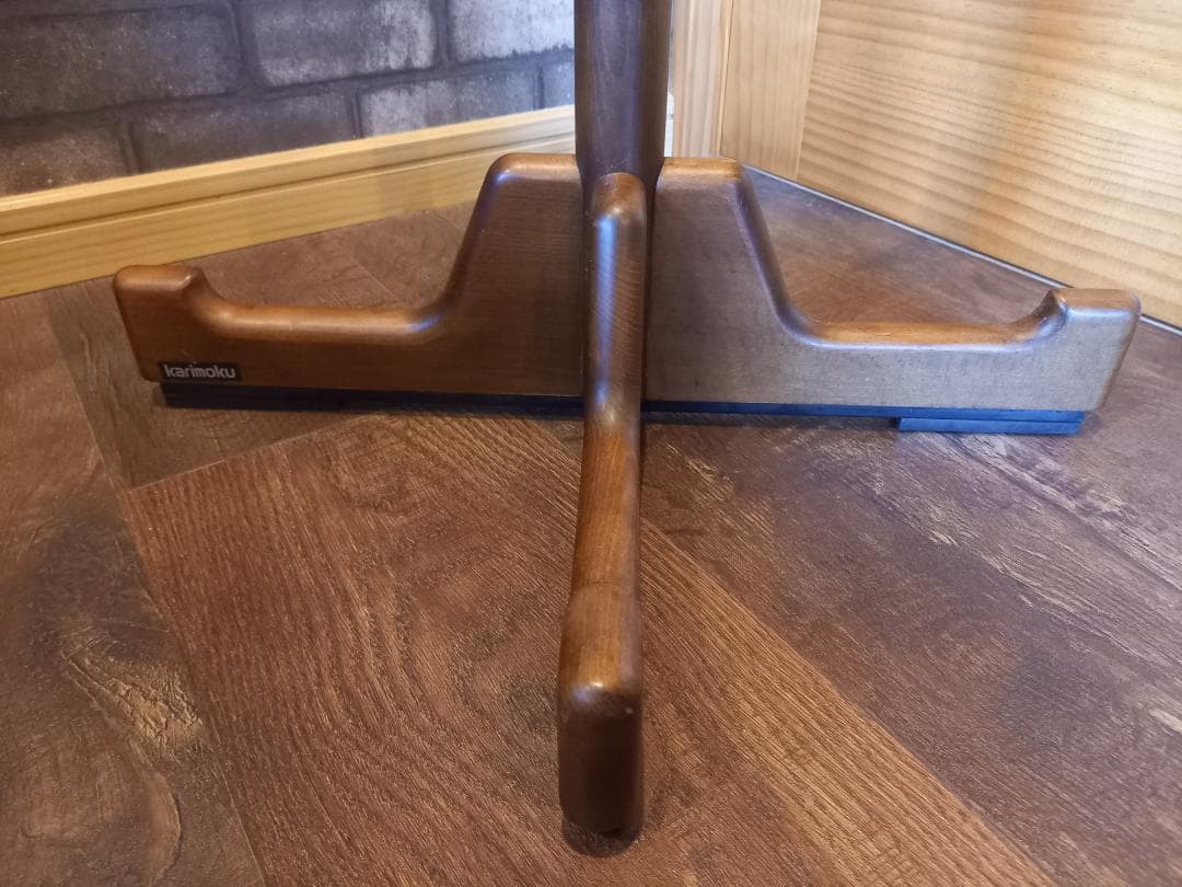 1点物 マルチカラー カリモク ポールハンガー ミッドセンチュリー