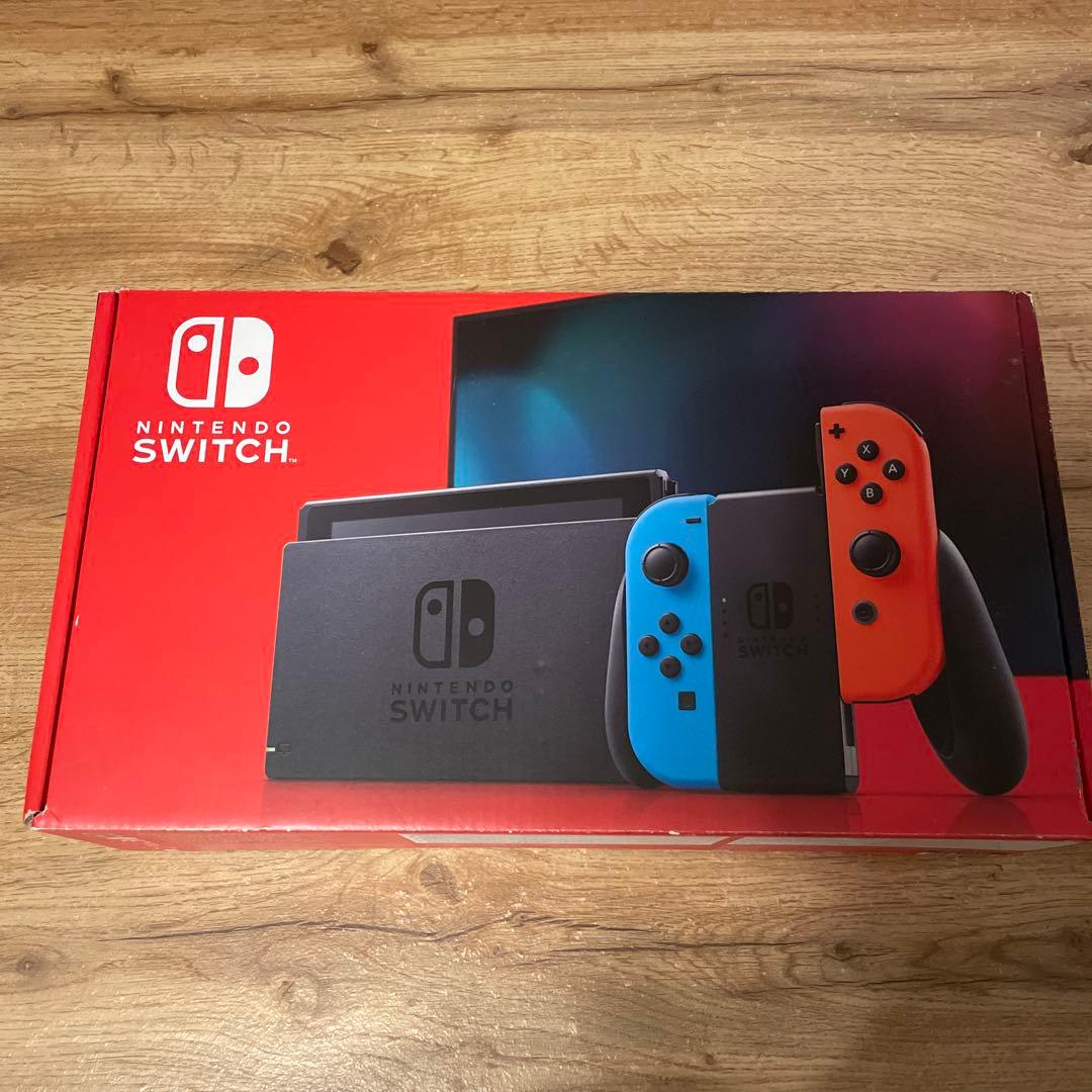 Nintendo Switch 本体 青/赤 Joy-Con付き全て部品あります