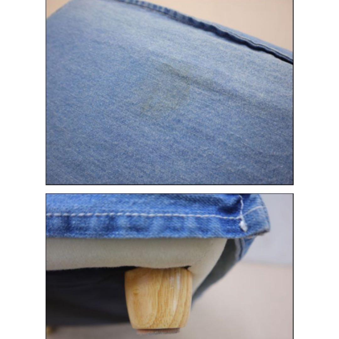 WTWダブルティー カタリナ 1Pソファ＆オットマン テーブル 4点セット